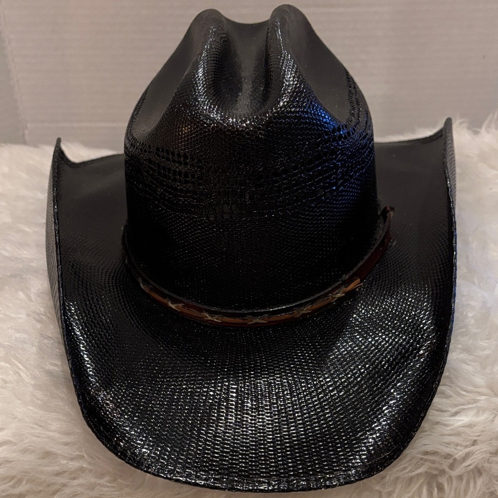Men's Black Cowboy Hat